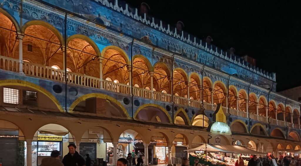 Videomapping a Padova